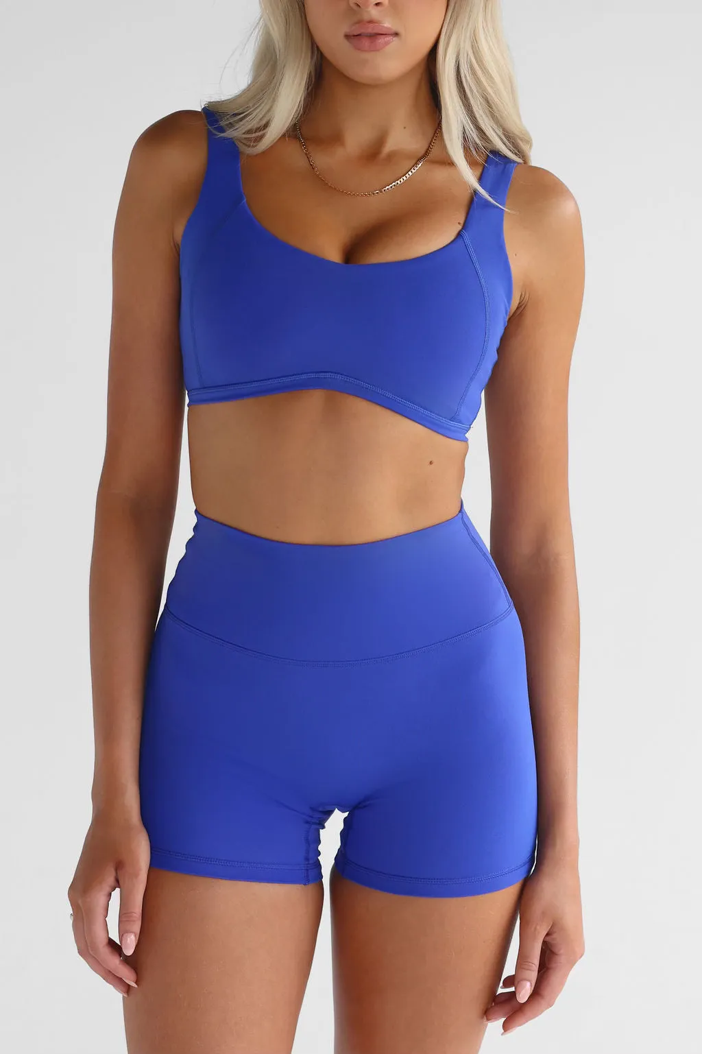 5" Signature Bike Shorts - Cobalt