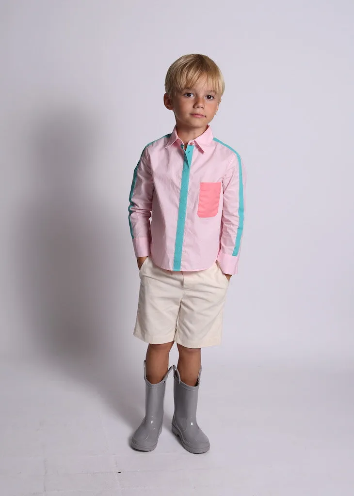 AMADI MULTI-SNAP SHIRT