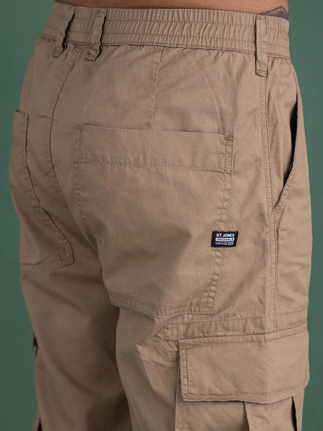 BAGGY UTILITY LIGHT WEIGHT CARGO BEIGE.