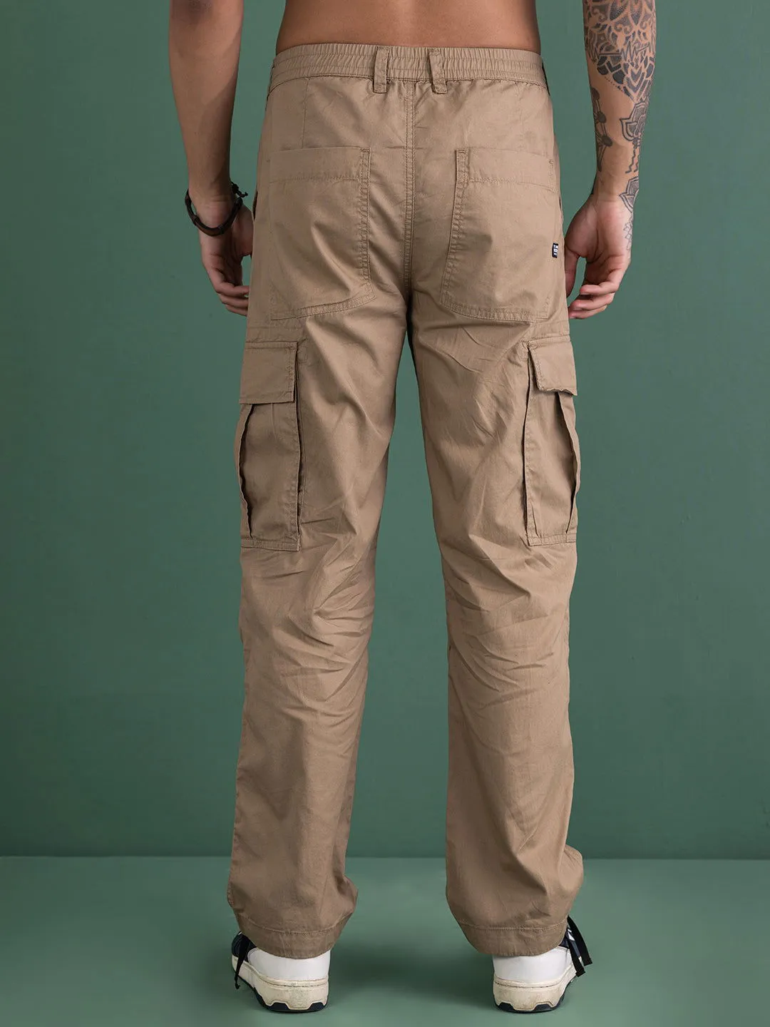 BAGGY UTILITY LIGHT WEIGHT CARGO BEIGE.