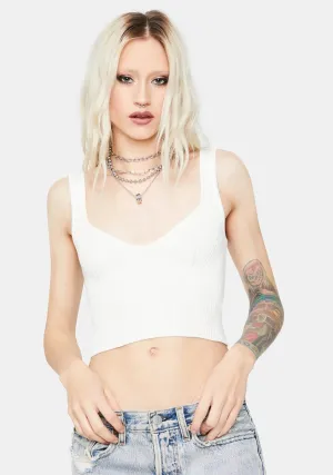 Bliss Peaceful Lies Ribbed Knit Top