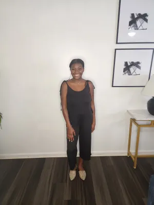 Bow Tie Jumpsuit