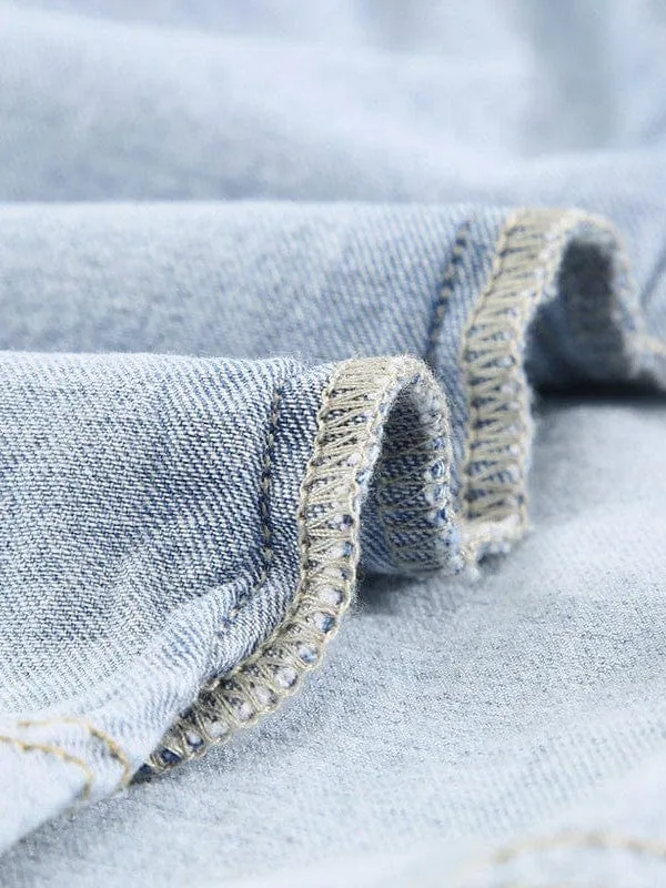 Casual Denim Shirt Dress