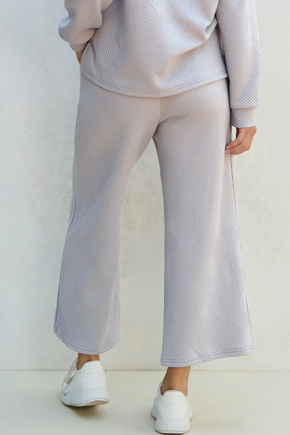 Casual Knitted Two-Piece Set