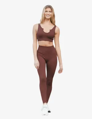 Chocolate AW Seamless Leggings