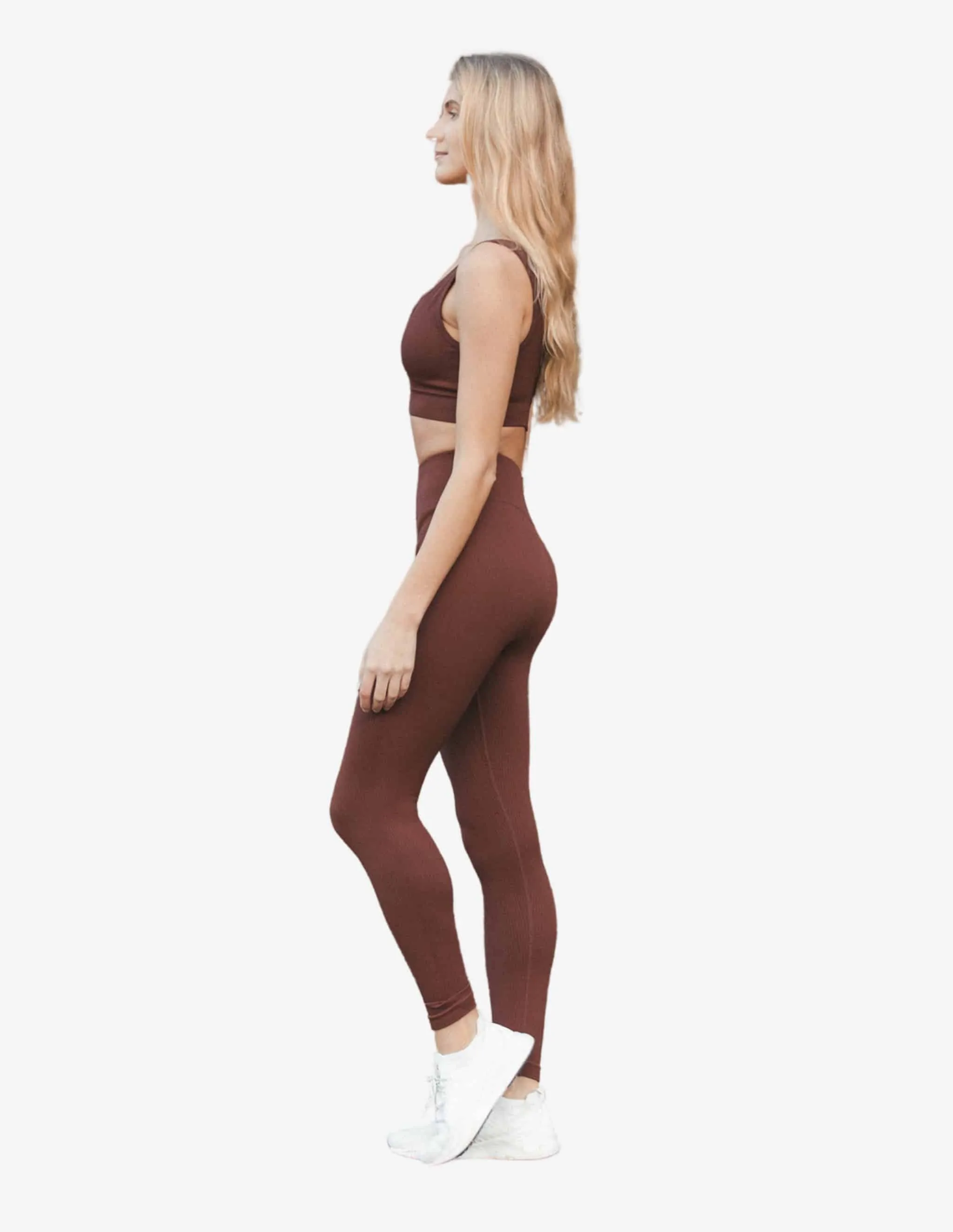 Chocolate AW Seamless Leggings