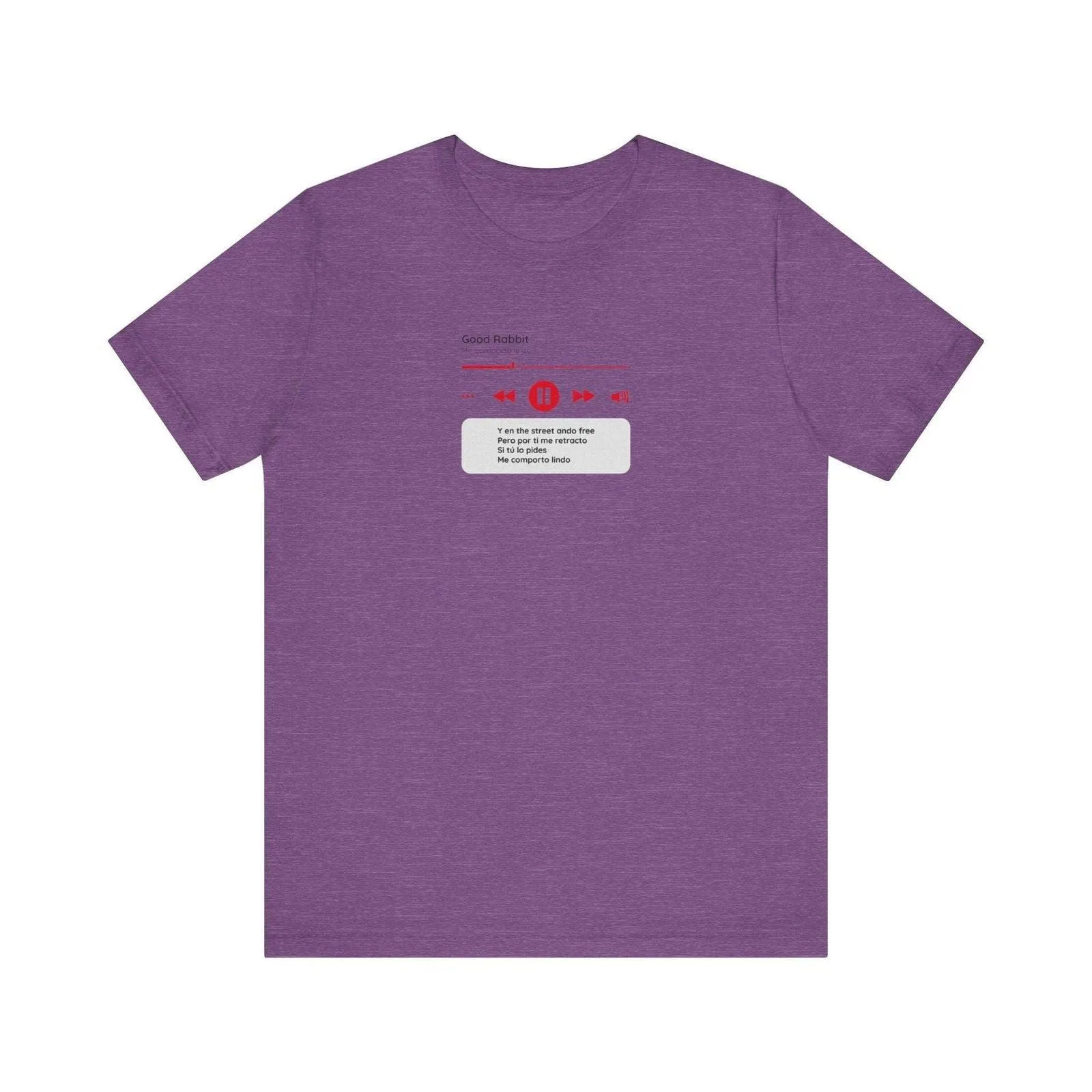 Classic Good Rabbit Lyric T Shirt
