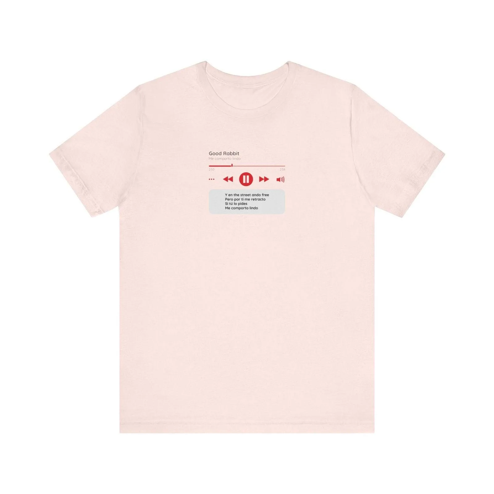 Classic Good Rabbit Lyric T Shirt
