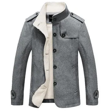 Classic Wool Trench Coat