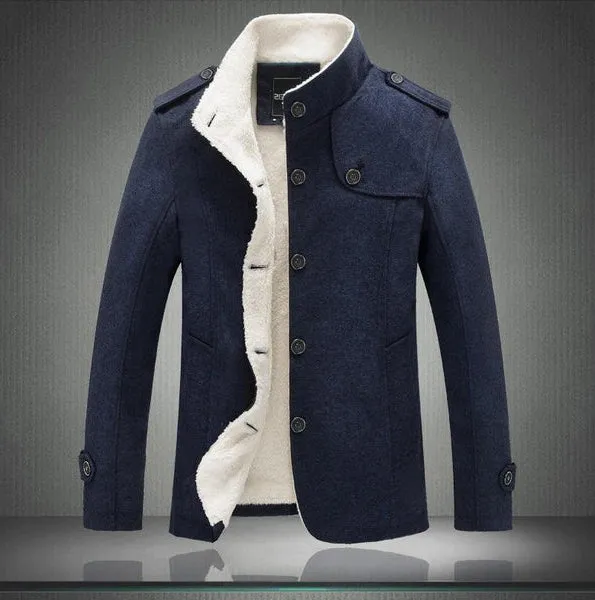 Classic Wool Trench Coat