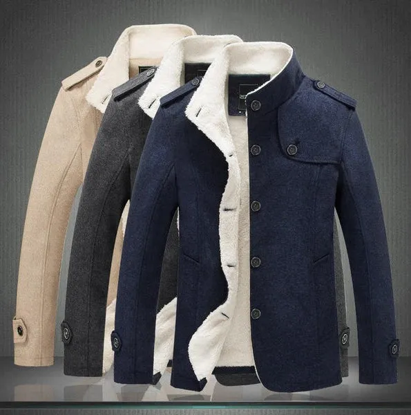 Classic Wool Trench Coat