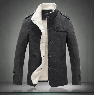 Classic Wool Trench Coat