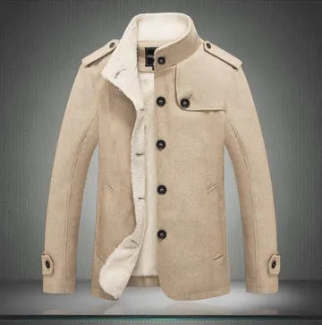 Classic Wool Trench Coat