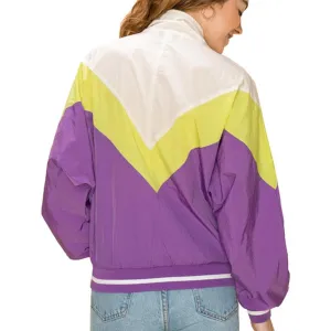 Color Block Windbreaker