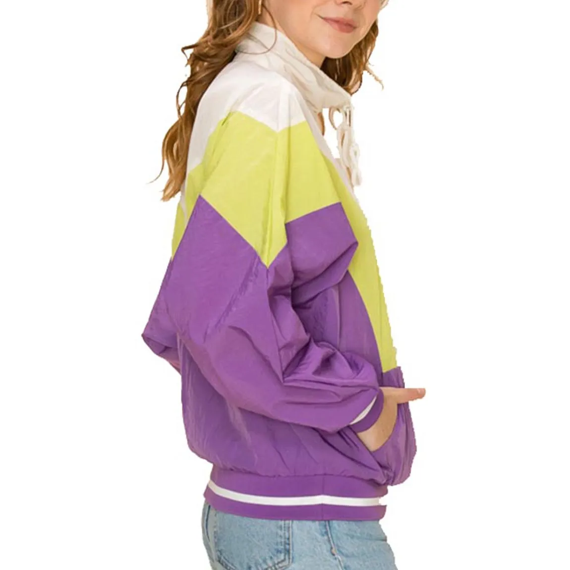 Color Block Windbreaker