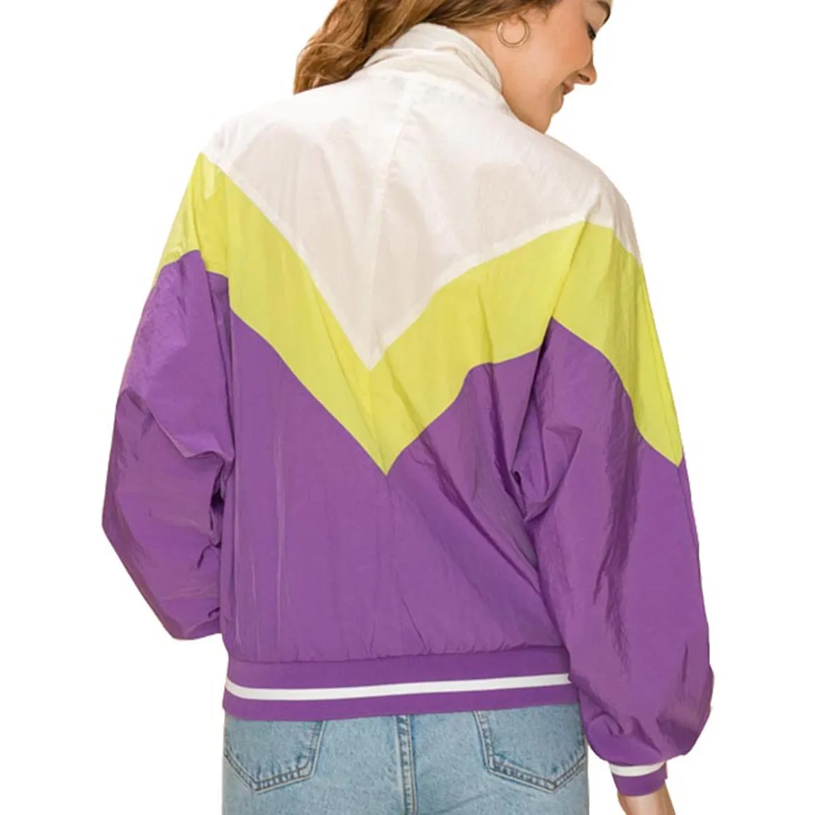 Color Block Windbreaker