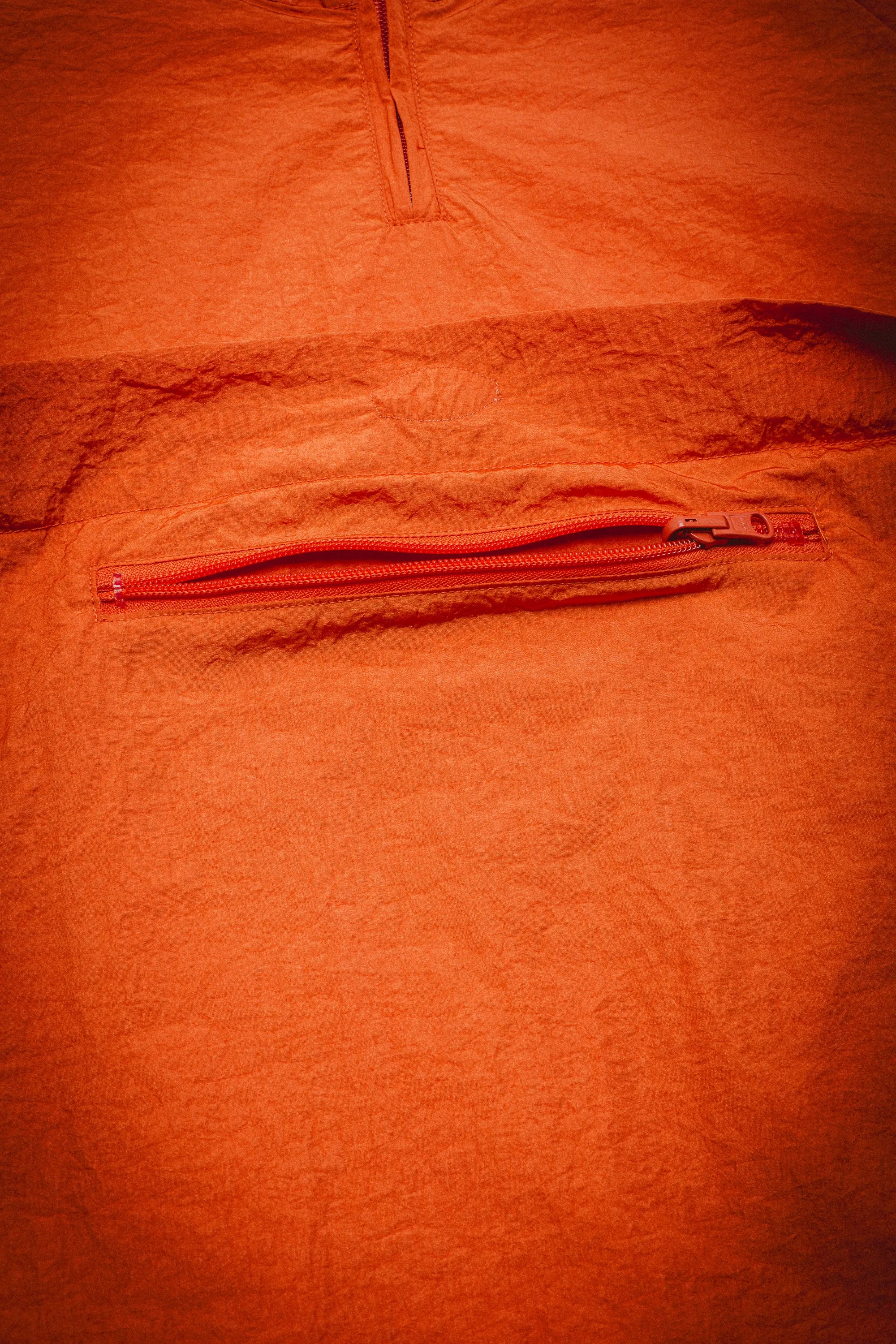 Crinkle Nylon Anorak