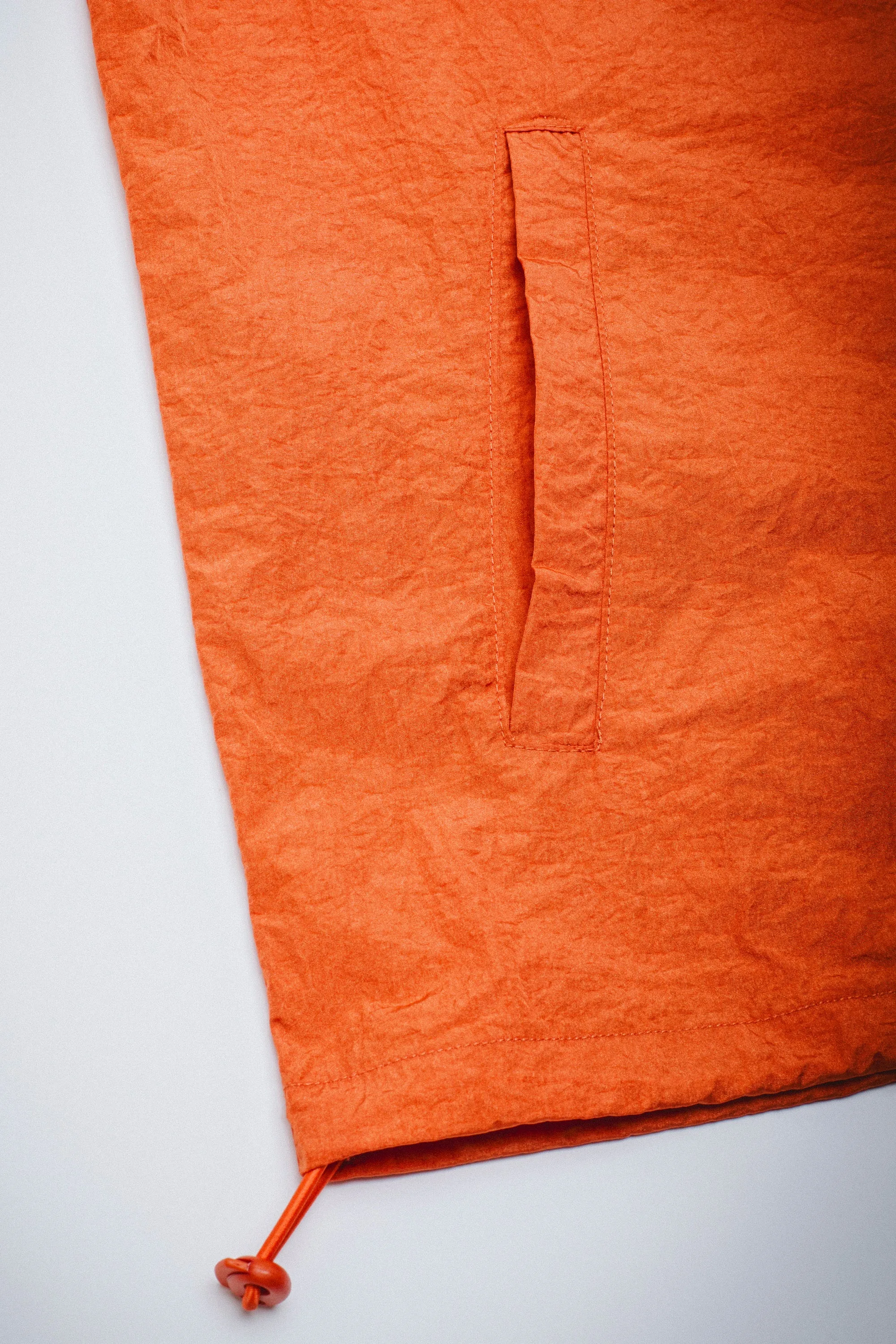 Crinkle Nylon Anorak