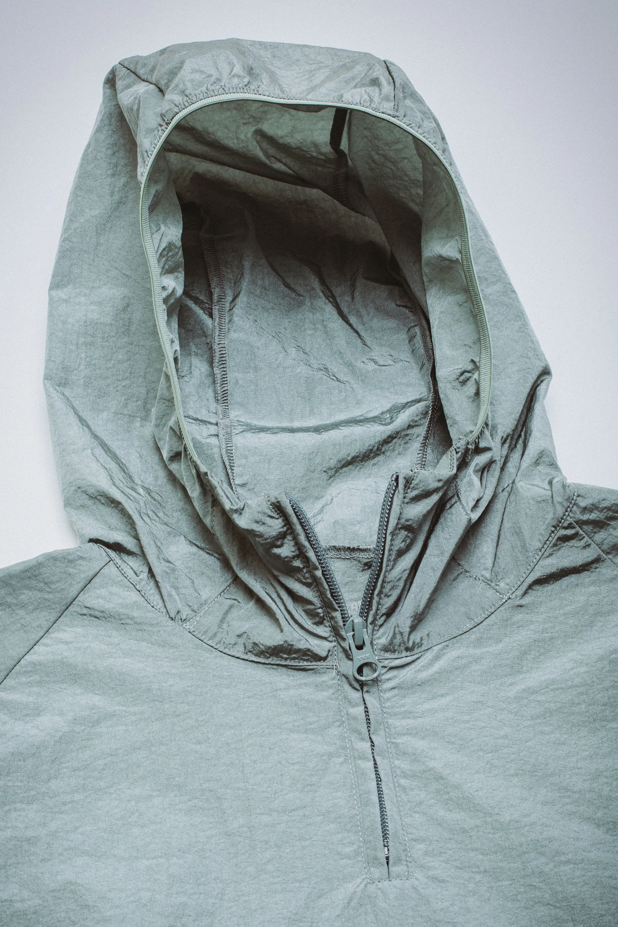 Crinkle Nylon Anorak