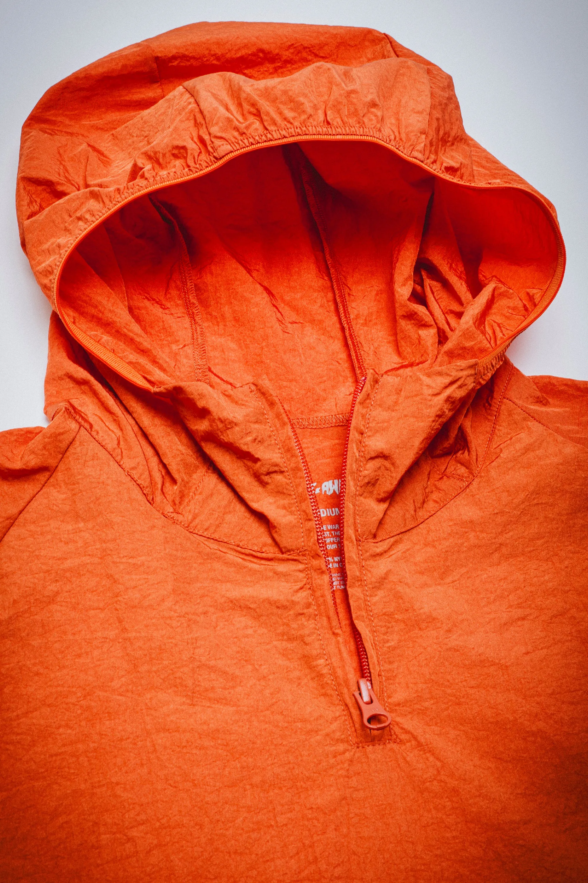 Crinkle Nylon Anorak