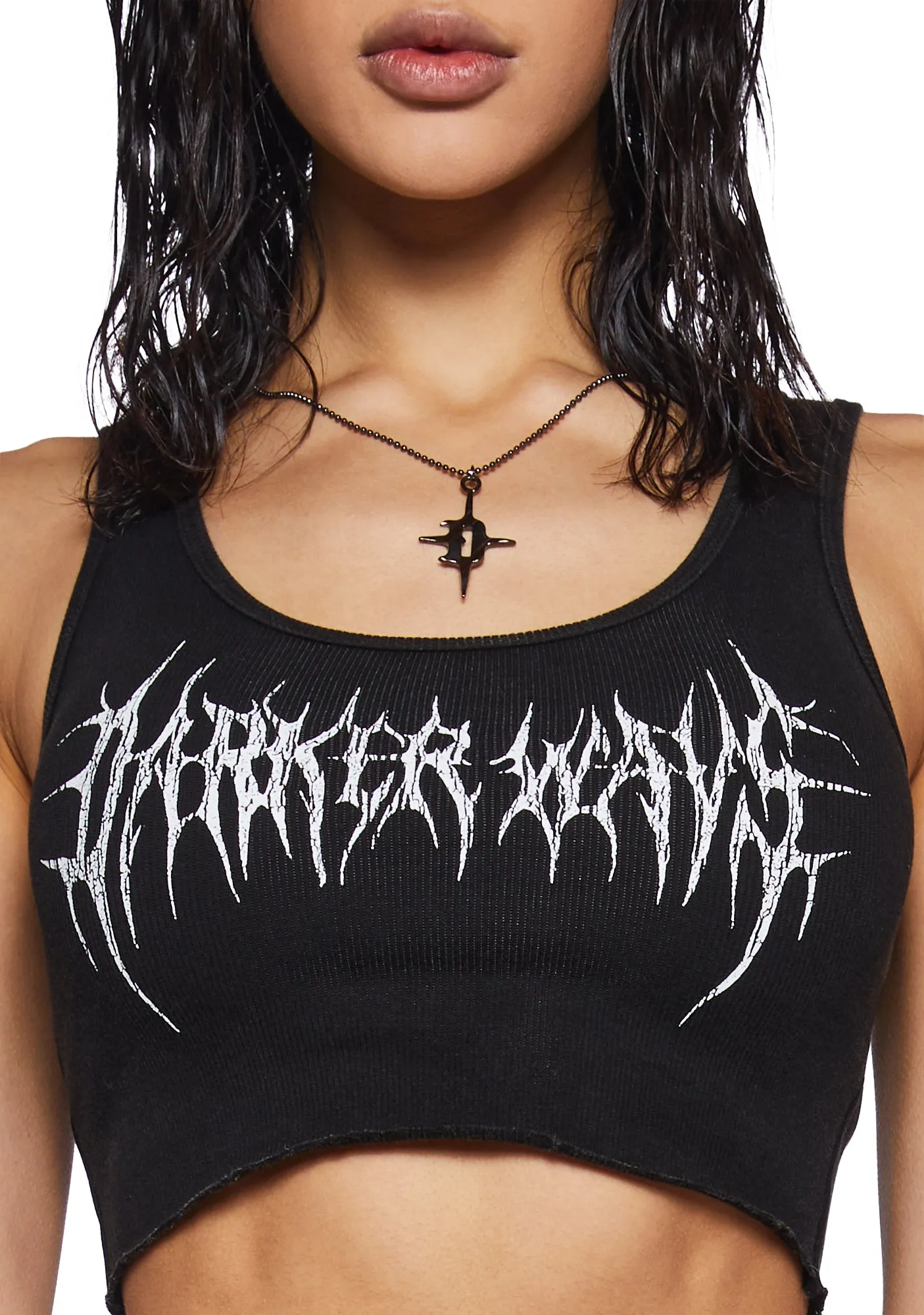 Crossfade Ribbed Tank