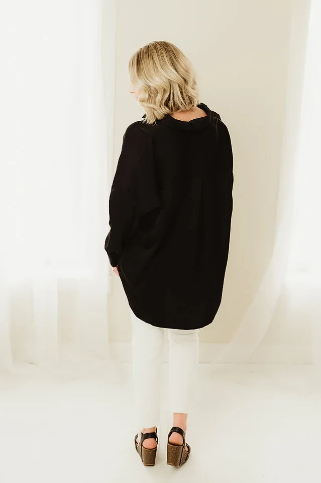 Flowy Satin Blouse