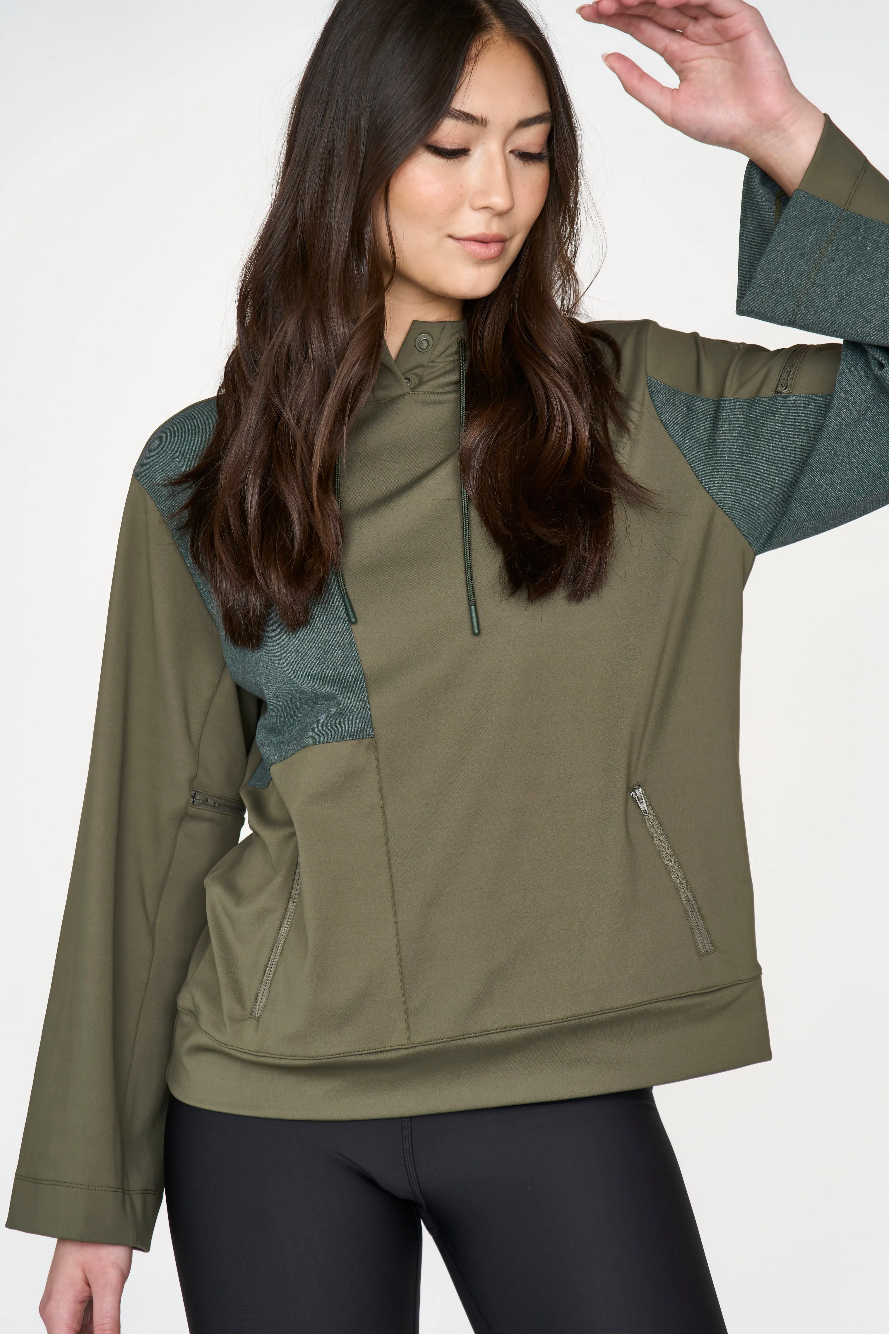 Foreign Fare Hideaway Hoodie - Olive Green (XS - 2XL)