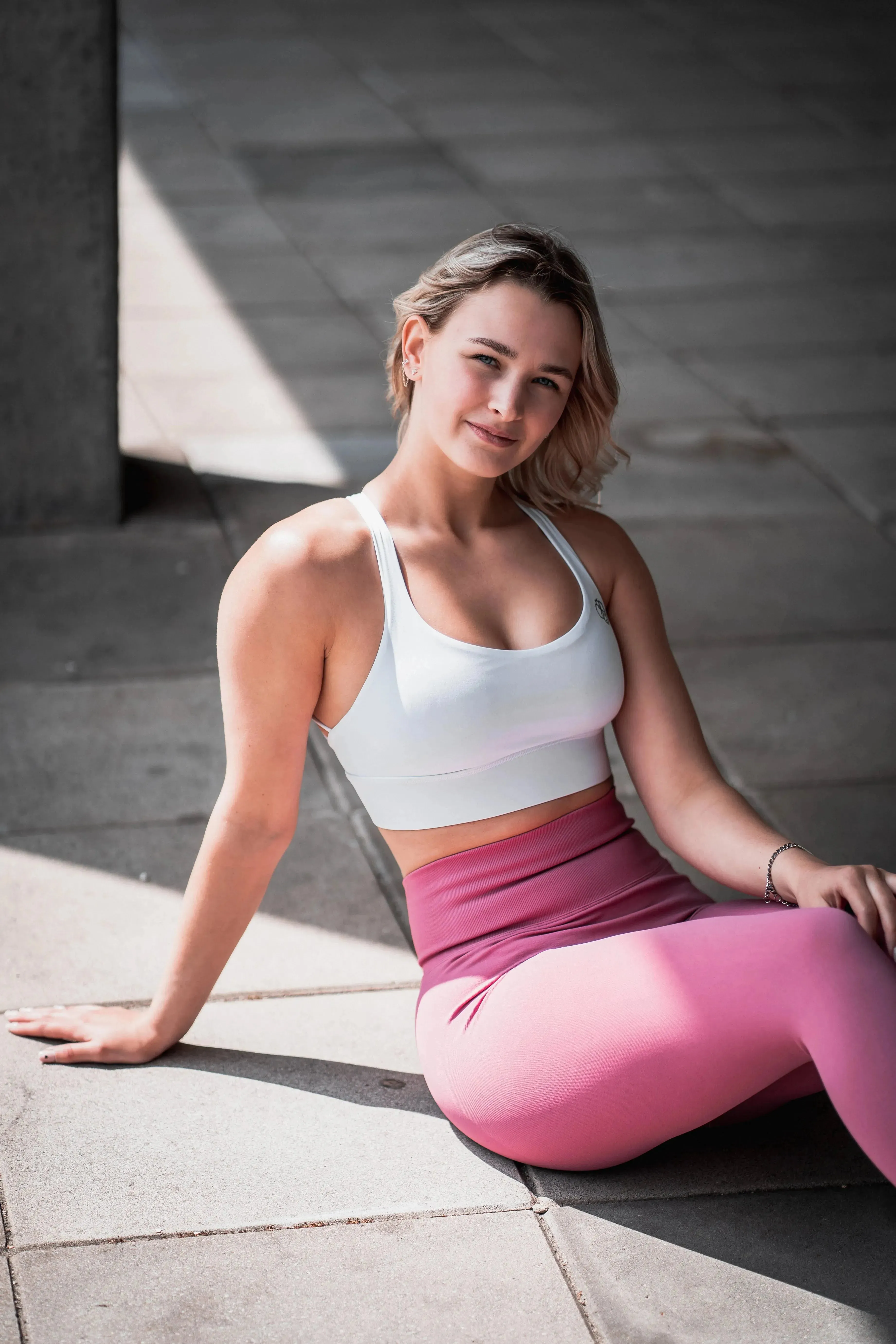 Fusion - Scrunch Seamless Legging Bubblegum Pink