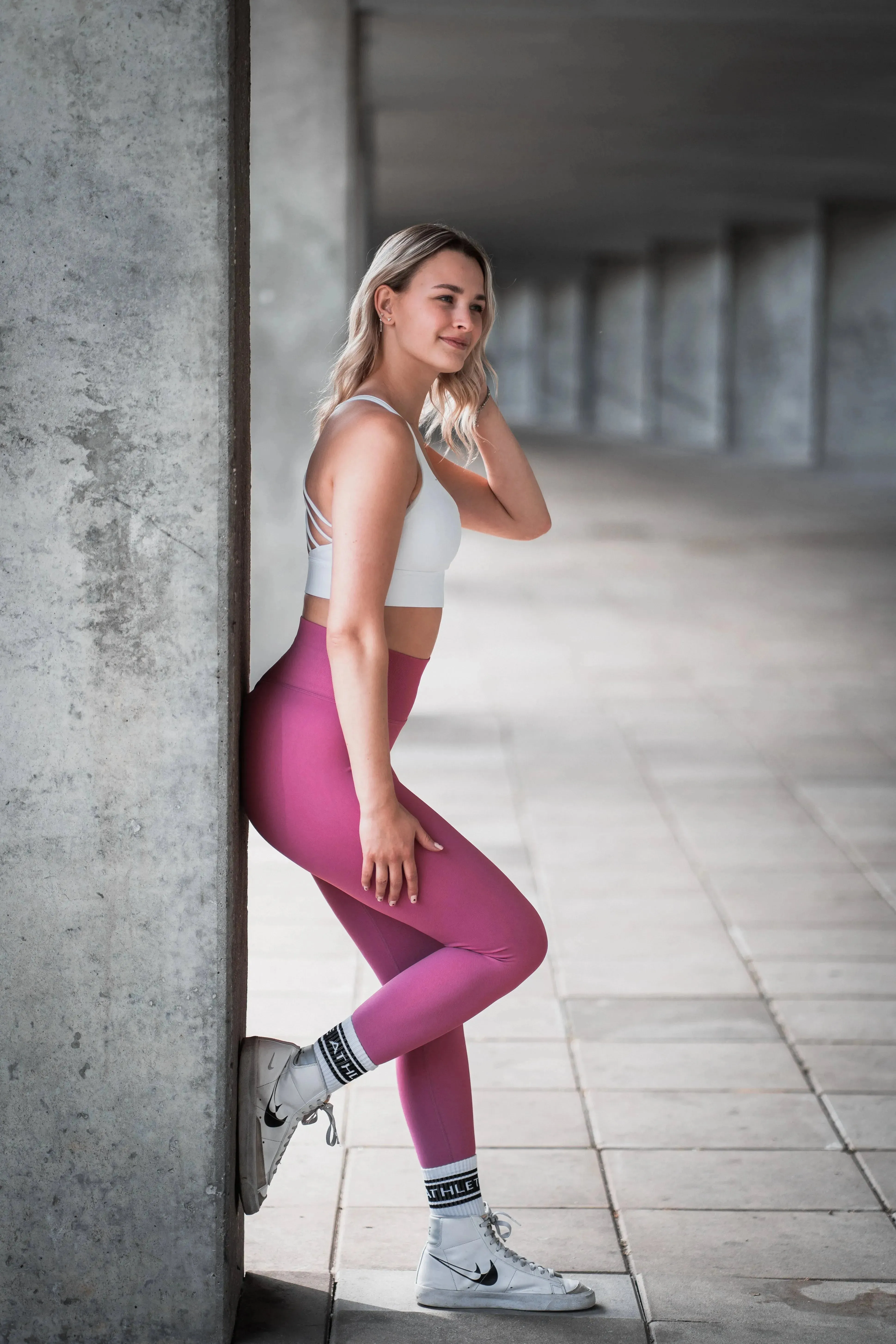 Fusion - Scrunch Seamless Legging Bubblegum Pink