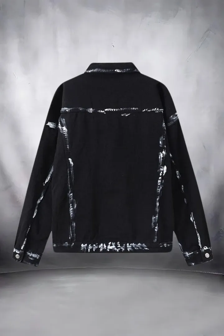 Graffiti Denim Jacket