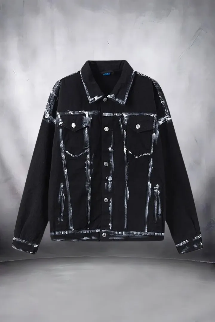 Graffiti Denim Jacket