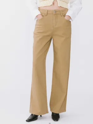 High Waisted Wide Leg Jeans