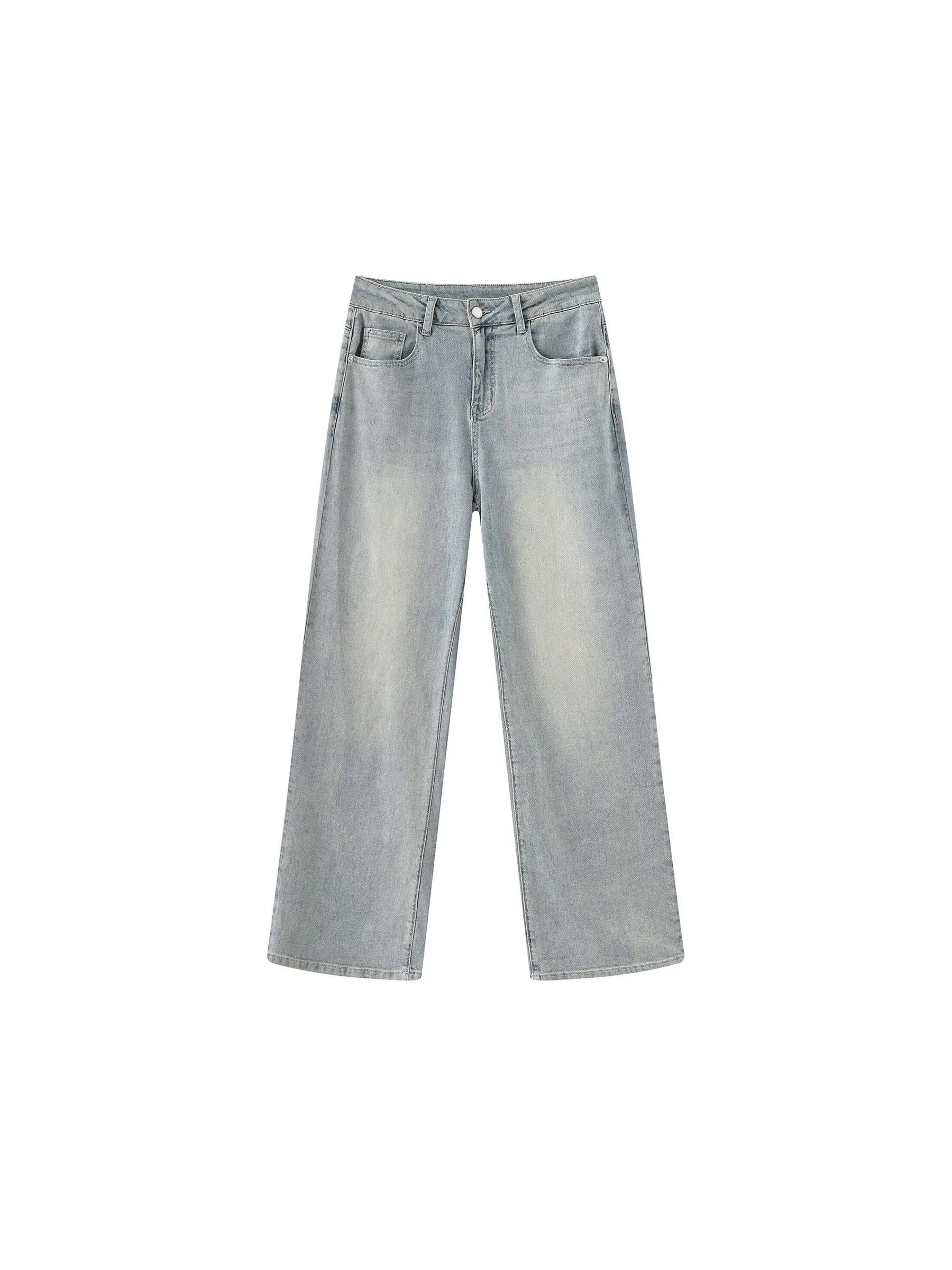 High Waisted Wide Leg Jeans