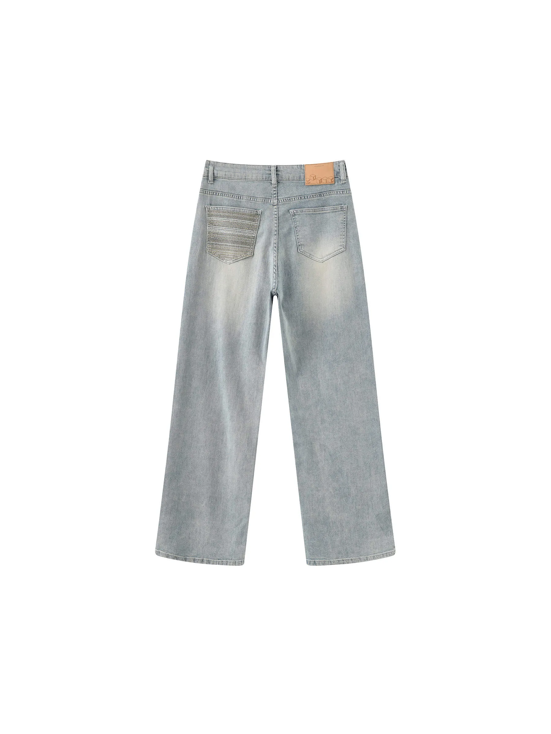 High Waisted Wide Leg Jeans
