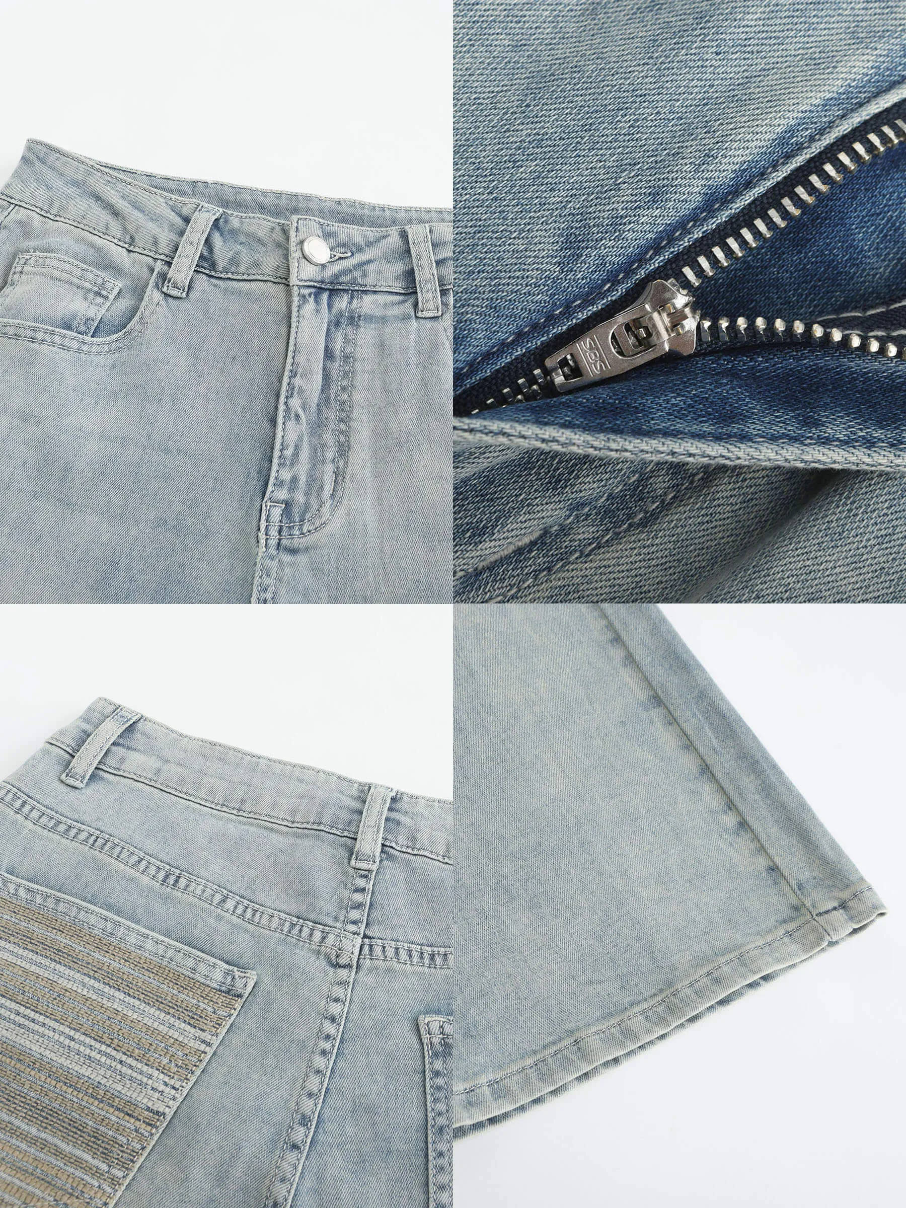 High Waisted Wide Leg Jeans