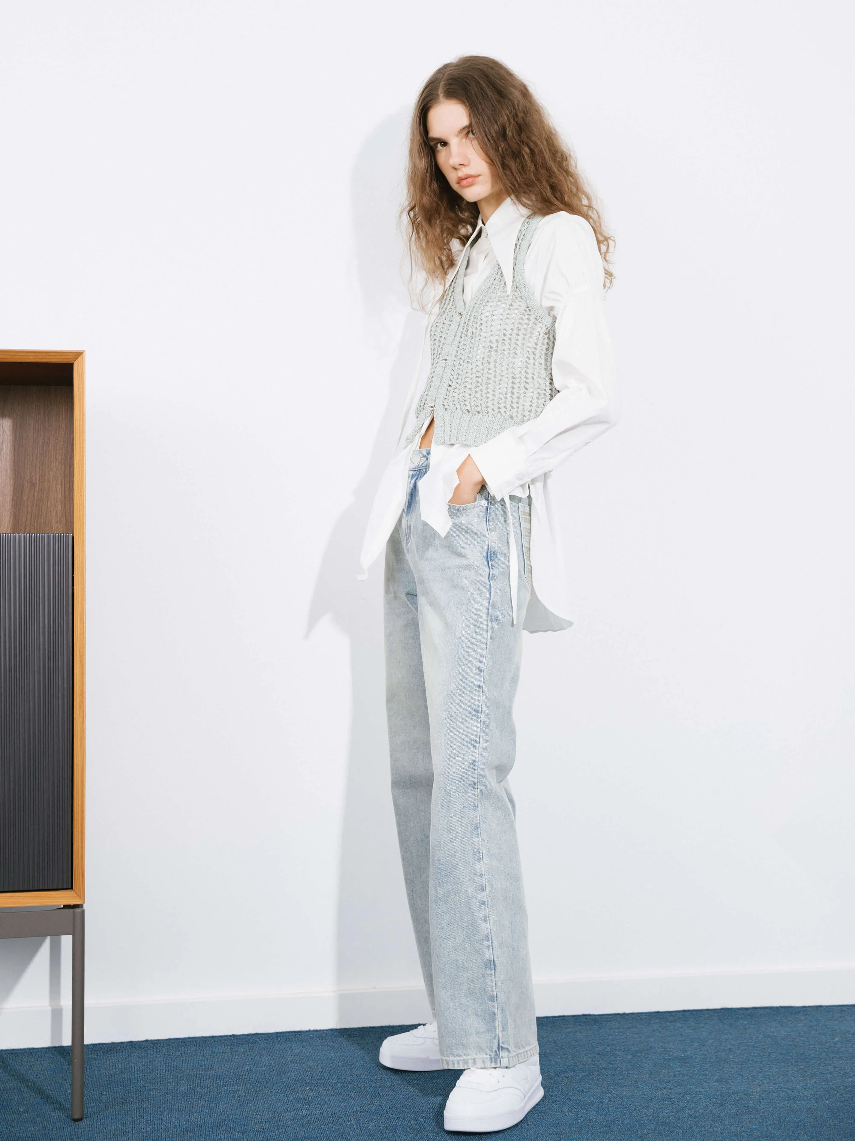 High Waisted Wide Leg Jeans