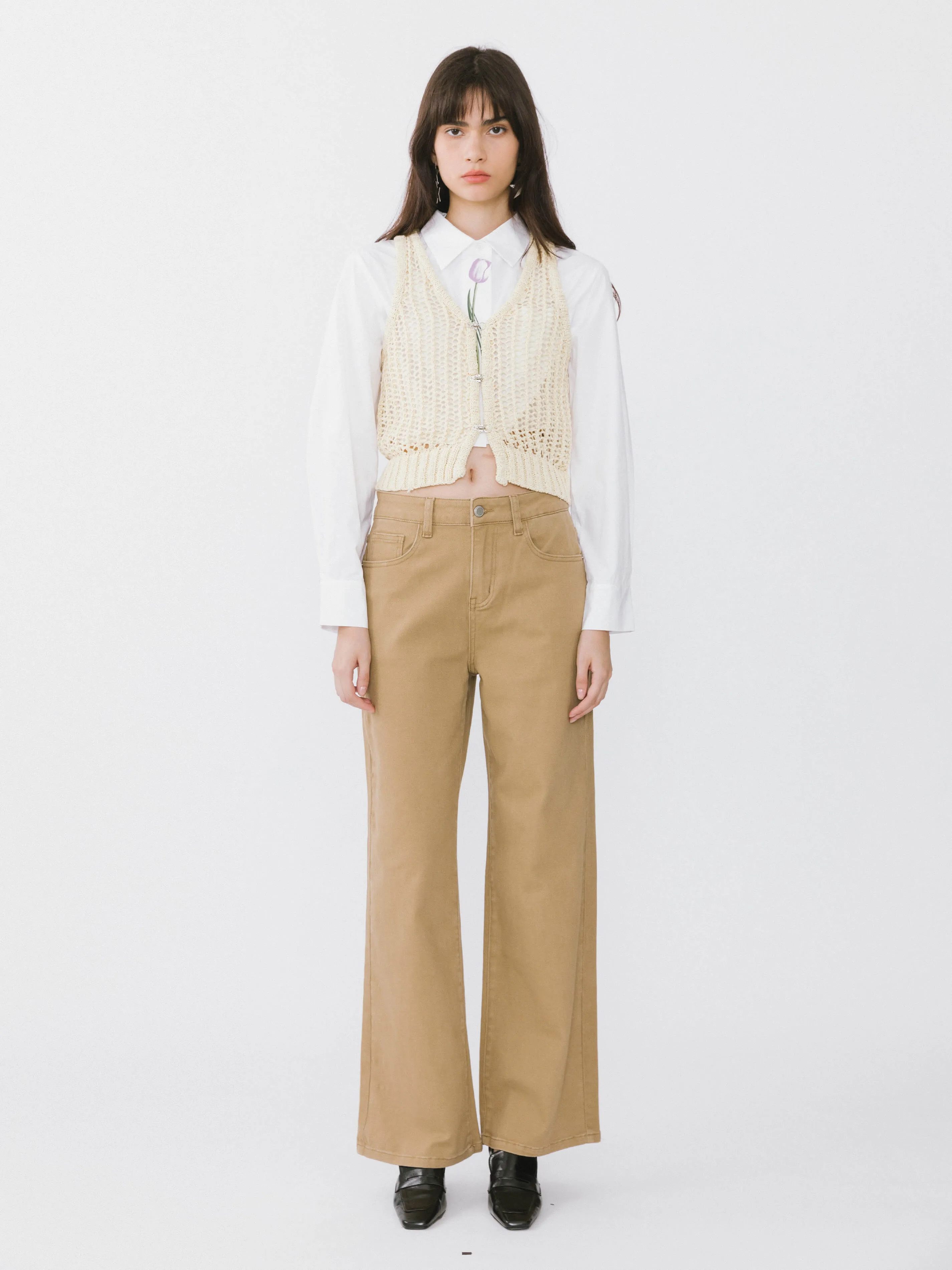High Waisted Wide Leg Jeans