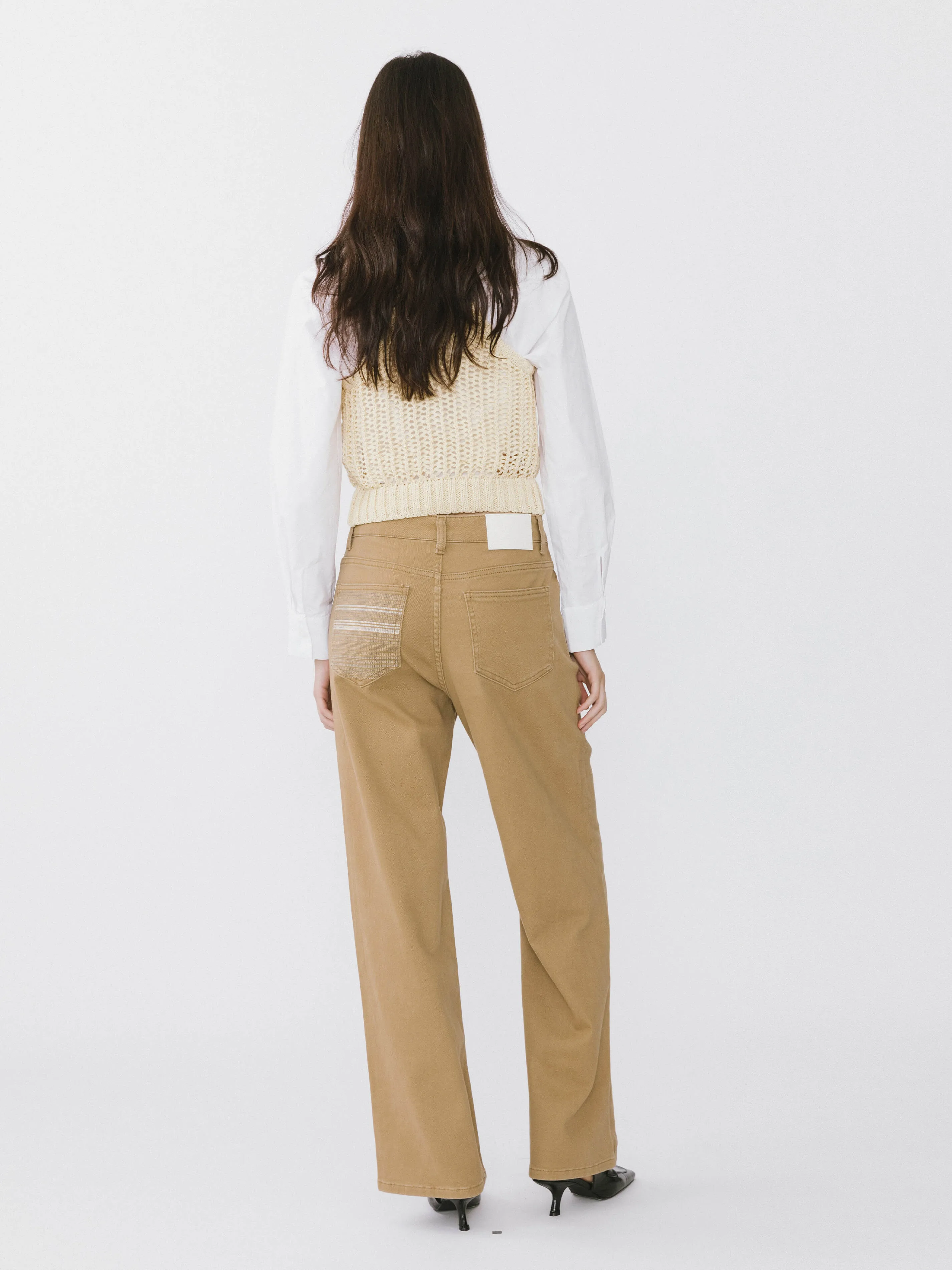 High Waisted Wide Leg Jeans