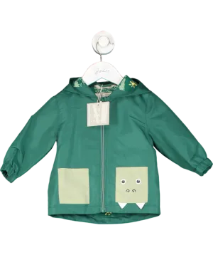 John Lewis Green Baby Crocodile Windbreaker 6-9 Months