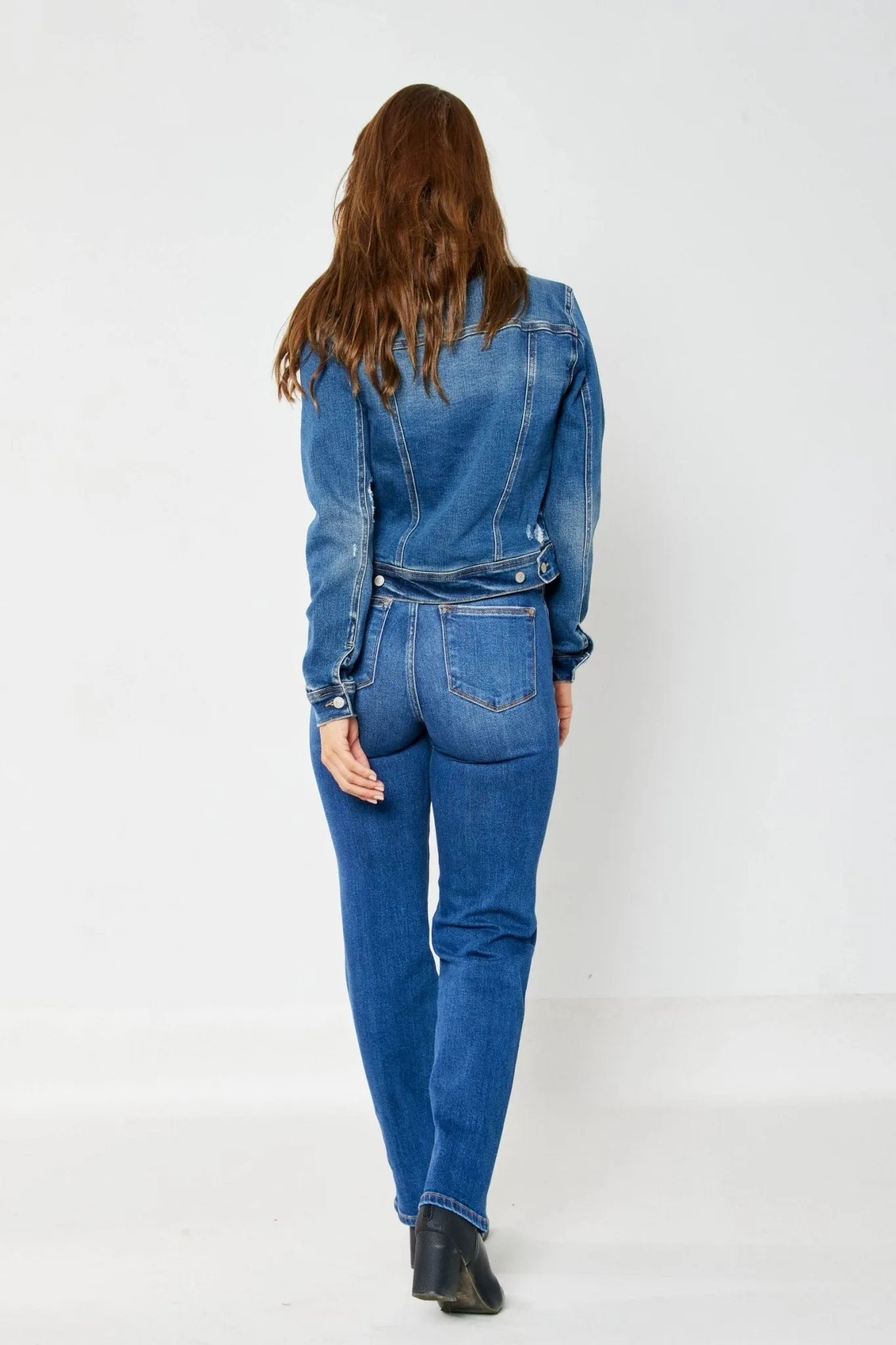 Judy Blue Ricki Hidden Button Fly Dad Jean
