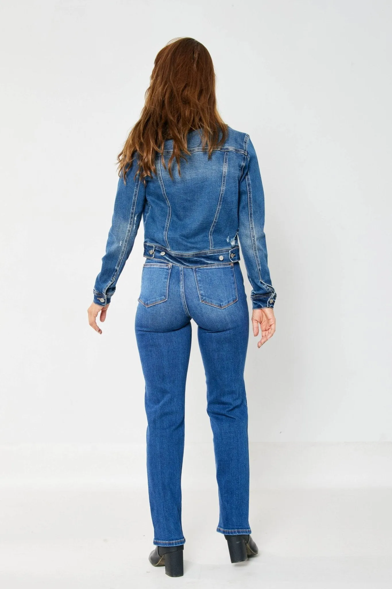 Judy Blue Ricki Hidden Button Fly Dad Jean