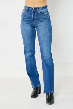 Judy Blue Ricki Hidden Button Fly Dad Jean