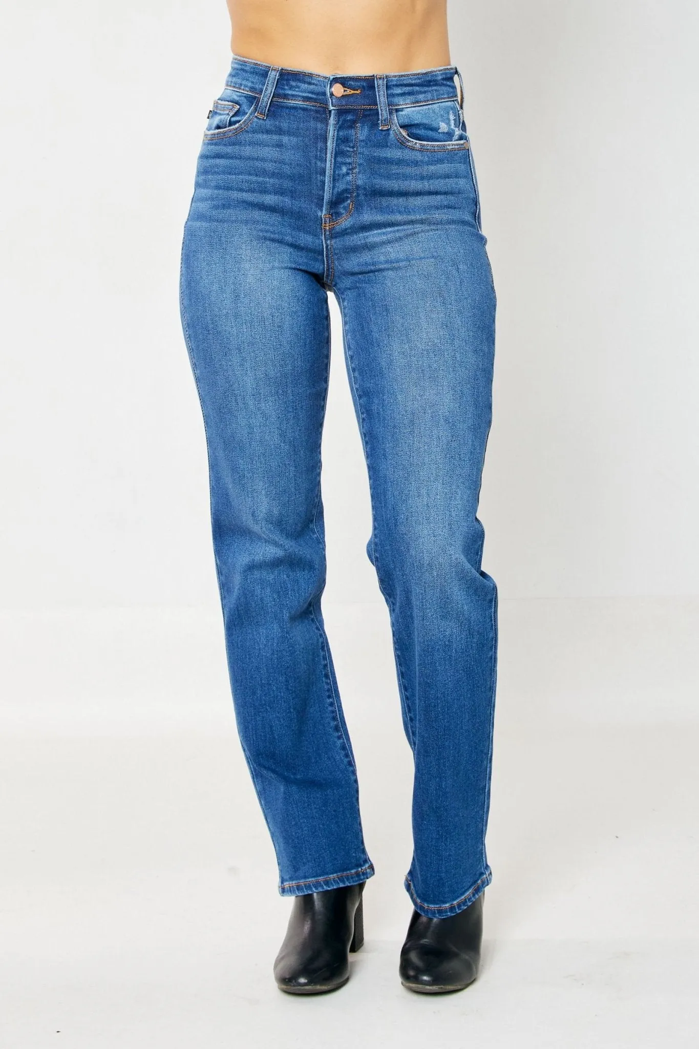 Judy Blue Ricki Hidden Button Fly Dad Jean