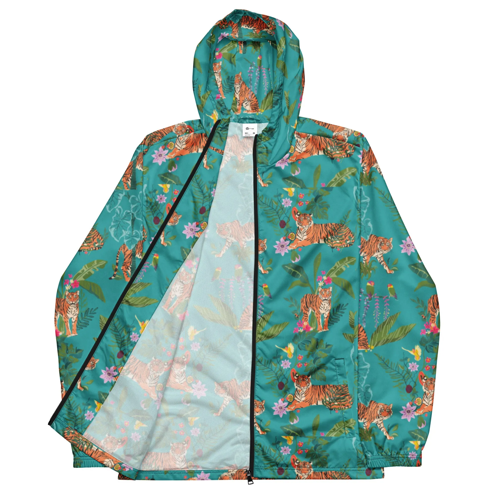 Jungle Tiger  windbreaker