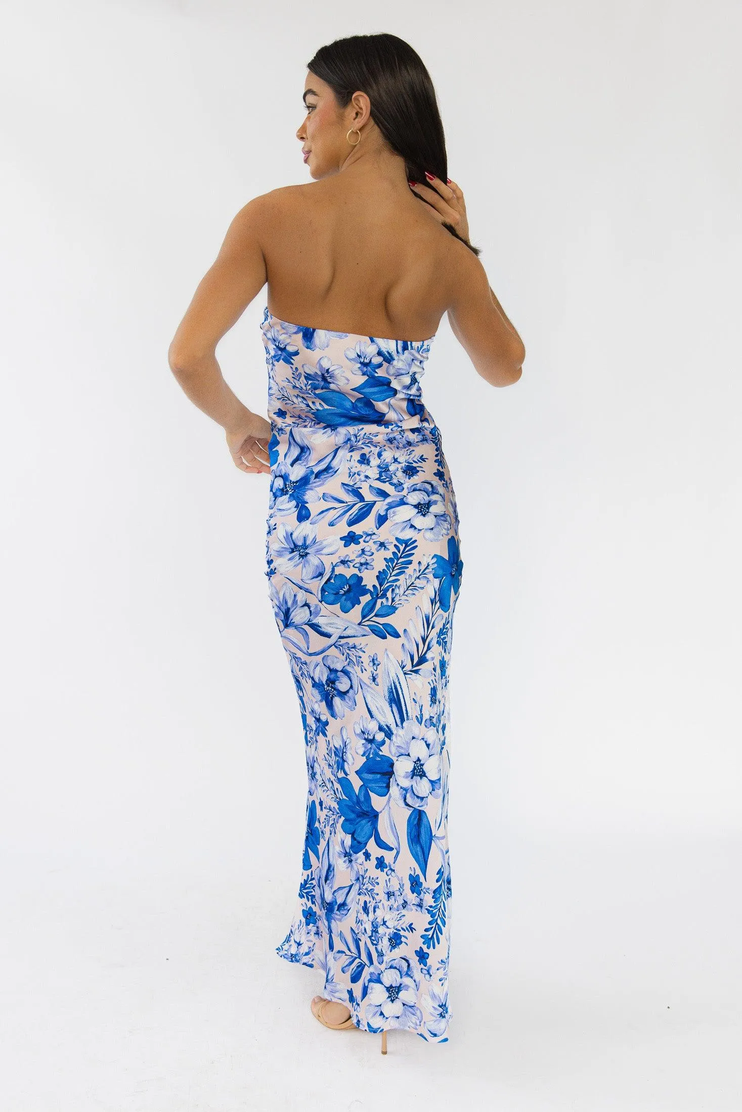 Lawson Blue Floral Maxi Dress - Final Sale