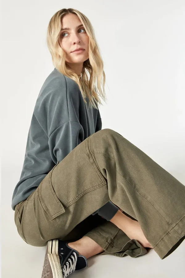 Mavi Alva Straight Cargo Pants
