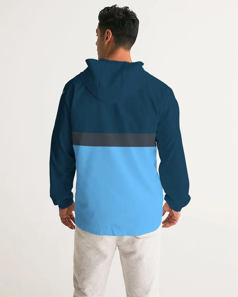 Men's FYC Zip Up Lightweight Windbreaker Water Resistant Jacket