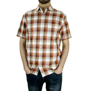 Men's Plaid Button Up Shirt,Multi