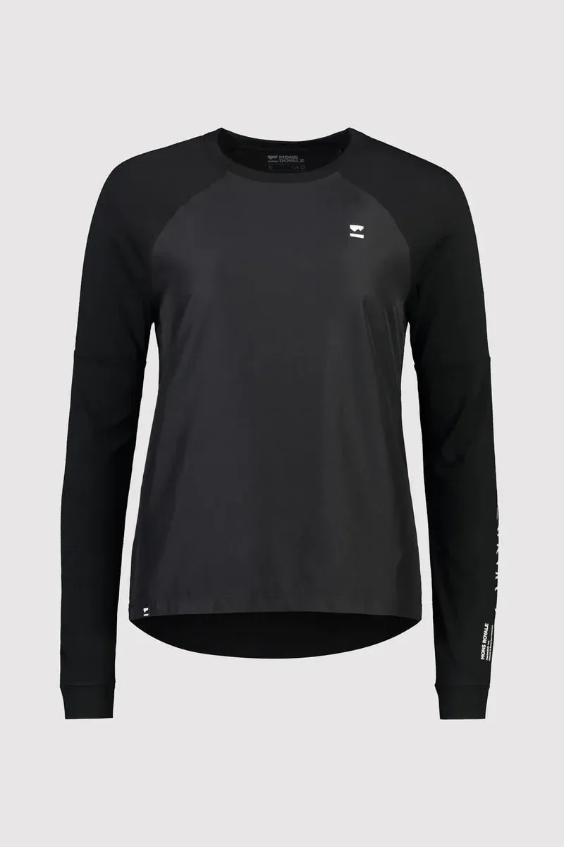 Mons Royale Tarn Merino Shift Wind Jersey Logo Women's