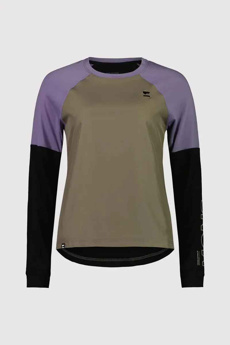 Mons Royale Tarn Merino Shift Wind Jersey Logo Women's